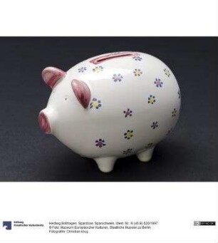 Spardose; Sparschwein