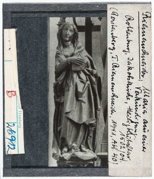Riemenschneider: Heiligenblutaltar in St. Jakob, Rothenburg St. Jakob, Maria