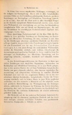 Handbuch der gerichtlichen Medicin, 4. Die gerichtliche Psychopathologie