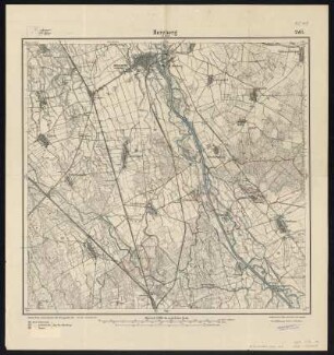 Messtischblatt [4345] = 2467 : Herzberg (Elster), 1912 : Messtischblatt [4345] = 2467 : Herzberg an der Elster. - Aufn. 1902, hrsg. 1904, einzelne Nachtr. 1912. - [Berlin] : Reichsamt für Landesaufnahme, 1912. - 1 Kt. : zweifarbig. - Ohne Gitternetz. - Ohne Planzeiger. - Ohne Zeichenerklärung.