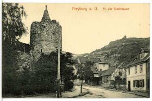 Freyburg. An der Stadtmauer