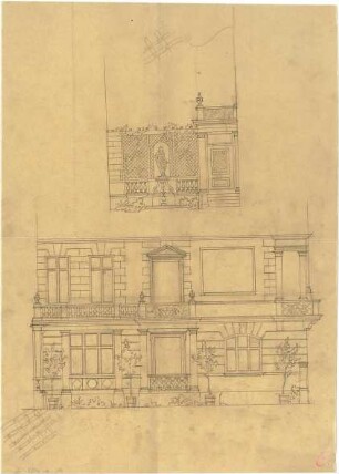 Thiersch, August ; Wohnhaus O. Strelin, Umbau - Teilansichten