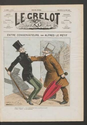 Entre conservateurs, par Alfred le Petit