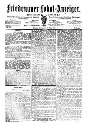 Nr. 73, 26.03.1911