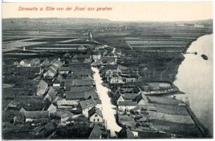 Sörnewitz. Blick auf Sörnewitz von der Bosel