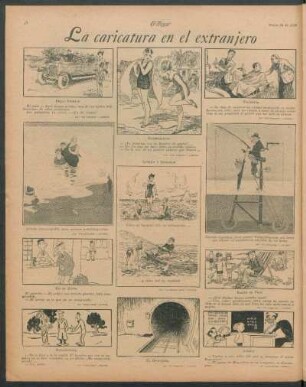 Las caricaturas en el extranjero