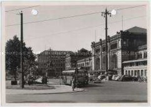 Hannover, Ernst-August-Platz und Hauptbahnhof