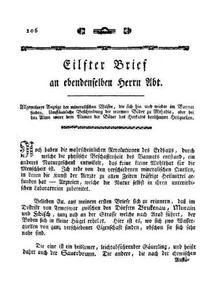 Elfter Brief