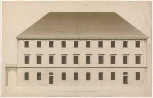 Fischer, Carl von; München, Isartor; Theater - Seitenfassade (Ansicht)