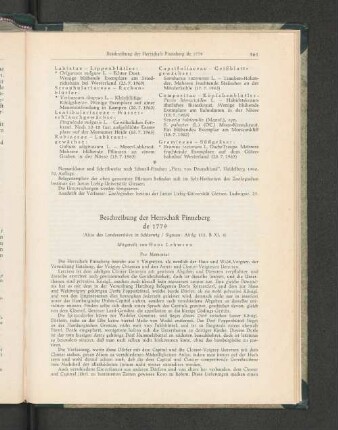 Beschreibung der Herrschaft Pinneberg de 1779