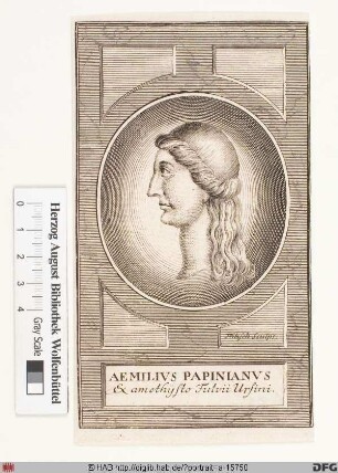 Bildnis Aemilius Papinianus