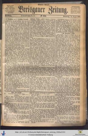 12.08.1900 (Erstes Blatt)