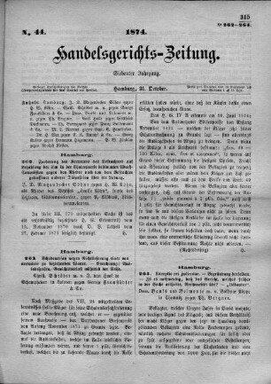 No. 44. 31. Oktober 1874