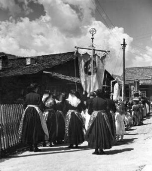 Kärnten, St. Lorenzen im Lesachtal, Fronleichnam
