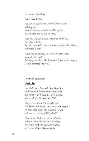 Lied im Lenz