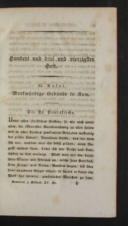 Hundert und drei und vierzigster Heft.