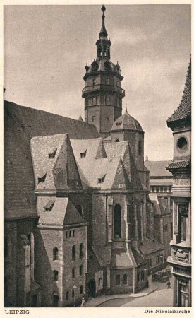 Leipzig: die Nikolaikirche