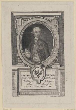 Bildnis des Carolvs Alexand.