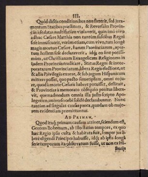A2v-C1r, Ad primam