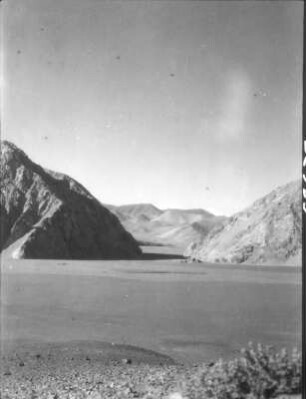 Indien. Kashmir. Ladakh. Karakorum. Aghil-Kette. Lumkang, Blick nach Süden das Tschang-Tschemo-Tal abwärts