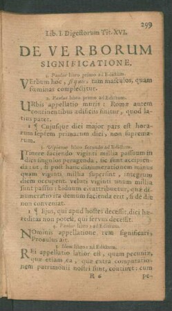 De Verborum Significatione.