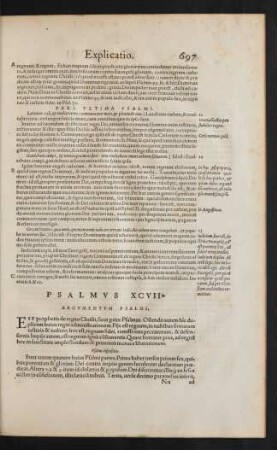 Psalmus XCVII.