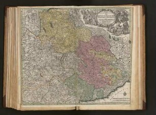 Regiae Celsitudinis Sabaudicae Status in quo Ducatus Sabaudiae, Principat. Pedemontium ut et Ducatus Montisferrati in suas ditiones et Territoria determinati cum finitimis Provinciis Mappa Geographica oculis sistuntur