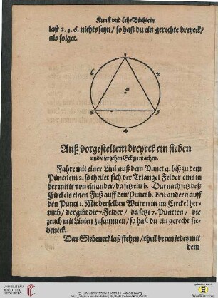 Aus vorgesteltem Dreyeck ein sieben und vierzehen Eck zu machen