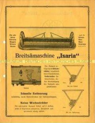 Breitsämaschine "Isaria"