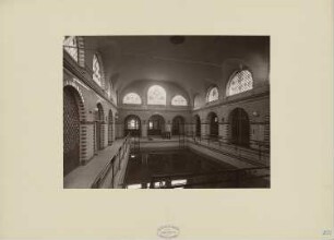 Kadettenanstalt der Garnison, Naumburg/Saale: Innenansicht Schwimmhalle