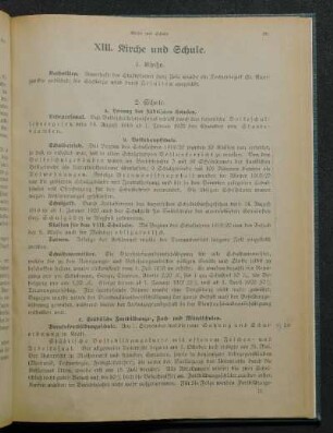 a. Leitung der städtischen Schulen.