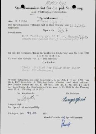 Tretter, Karl