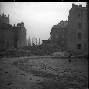 Negativ: Gelände, Rubensstraße 90, 1953