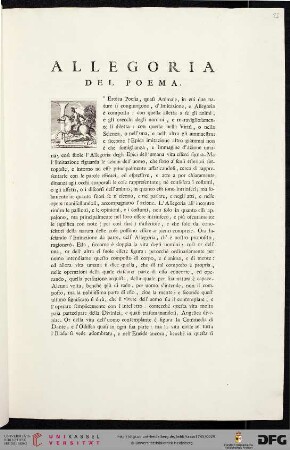 Allegoria del poema