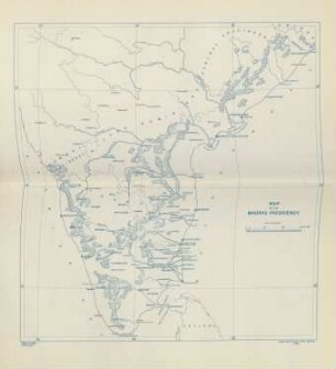 Map of the Madras Presidency