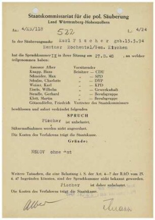 Fischer, Karl