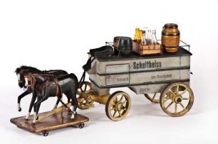 Brauereiwagen "Schultheiss Act.-Ges. Berlin"