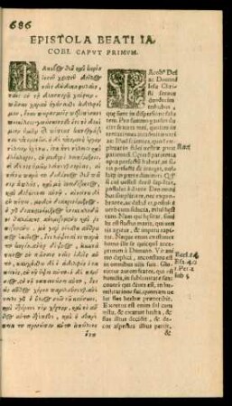 Epistola Beati Iacobi.