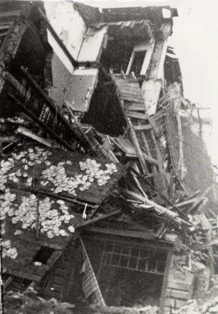 Zerstörungen Zweiter Weltkrieg - Stadtgebiet. Körnerstraße