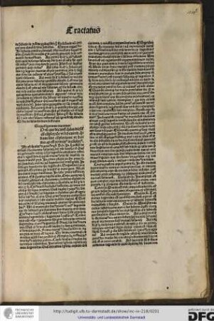Sequitur septimus tractatus.