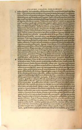 Clavdii Galeni Pergameni De anatomicis administrationibus libri nouem. De constitutione artis medicae liber. De Theriaca, ad Pisonem commentariolus ... : libri IX.