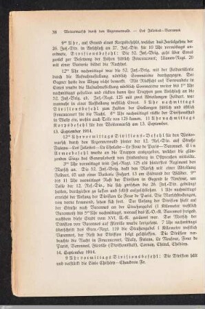 Rückmarsch durch die Argonnen, Kämpfe nördlich Clermont