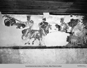 Iwein-Zyklus : Fresken der Nordwand