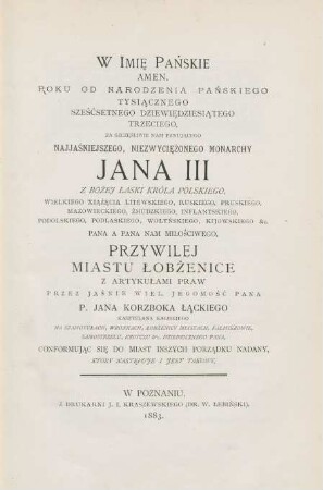 Ksiega Pierwsza