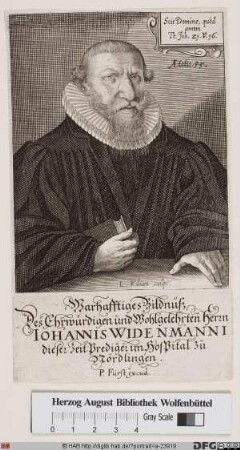 Bildnis Johann Widenmann