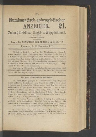 21. 15. November 1871