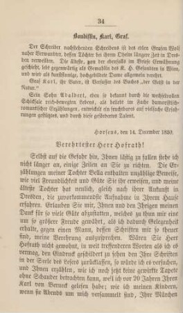Baudissin, Karl, Graf