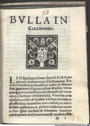 Bulla in coena Domini