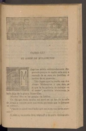 Capítulo LXI - El amor de Milagritos