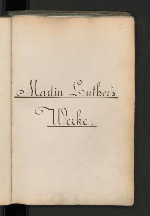 Martin Luther: Realkatalog der Stadtbibliothek zu Hamburg